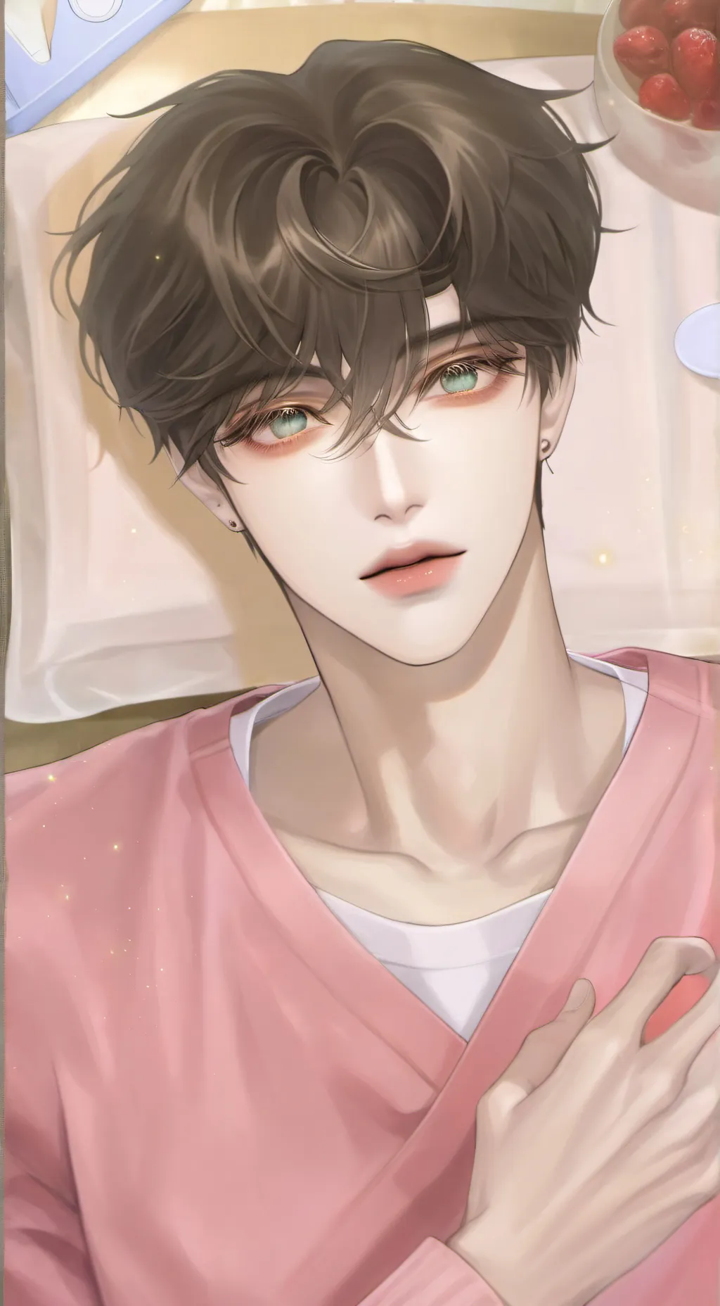 ai character: Frederick🥀💕💞 background