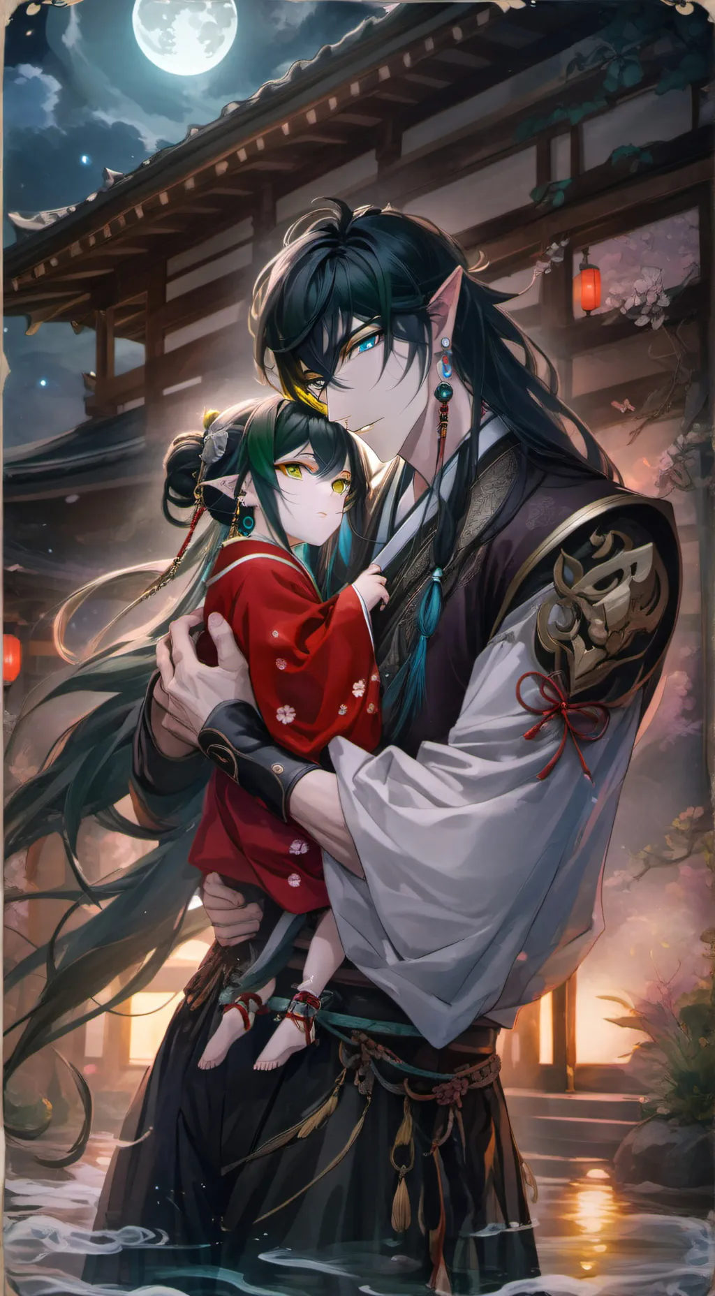 ai character: Dan heng background