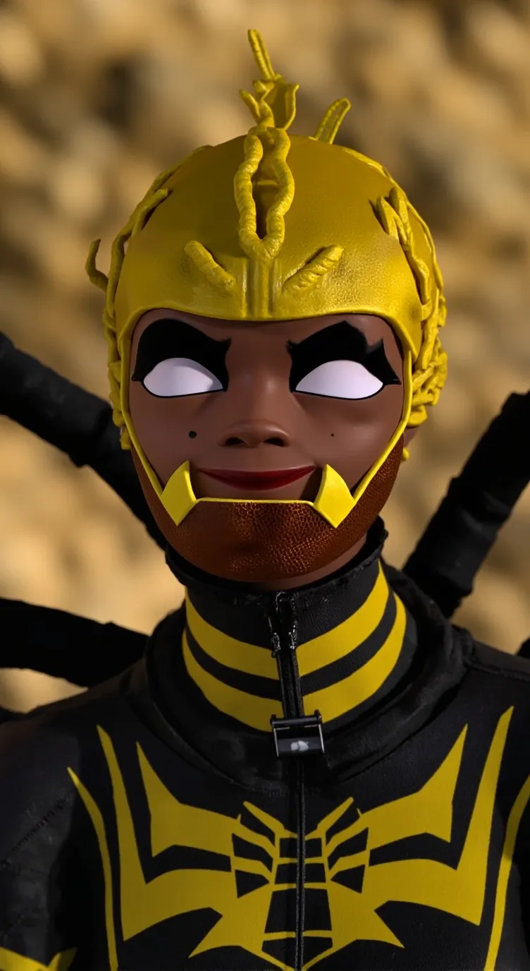 ai character: anansi  background