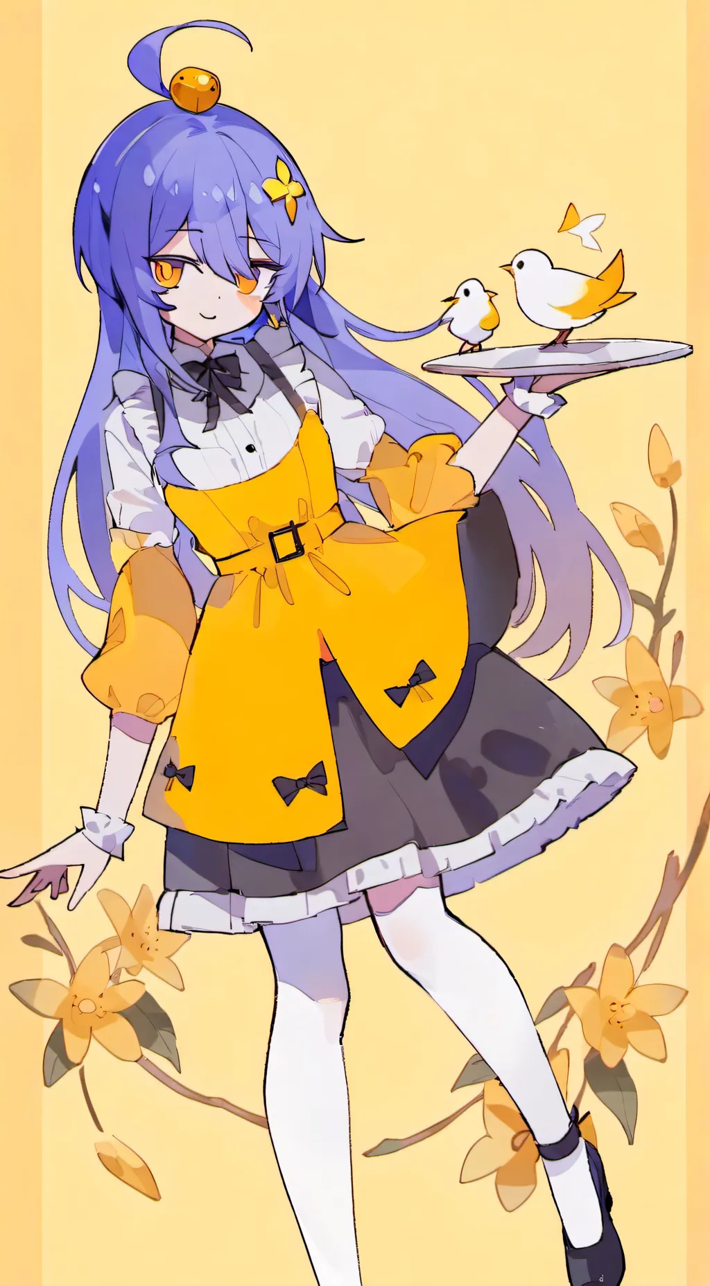 ai character: °•Lucy_ background