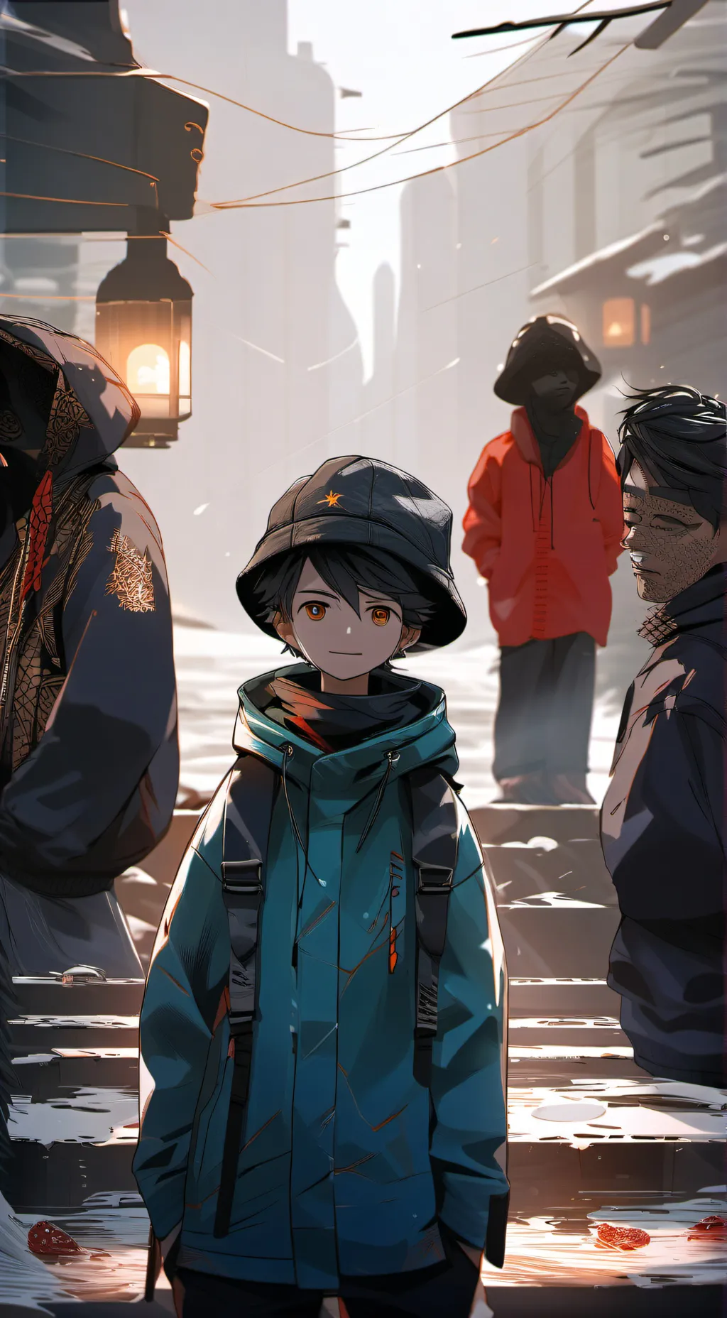 ai character: forsaken sleepover background