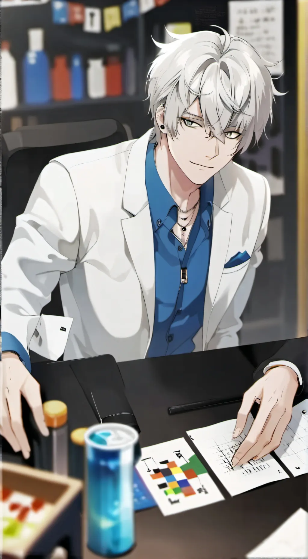 ai character: daniel background