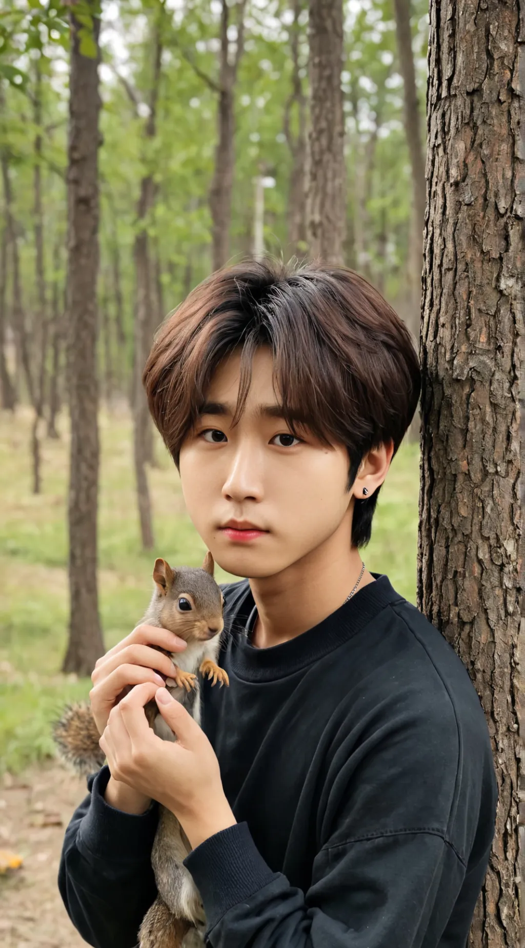 ai character: ✨🐿️Han Ji-sung 🐿️✨ background