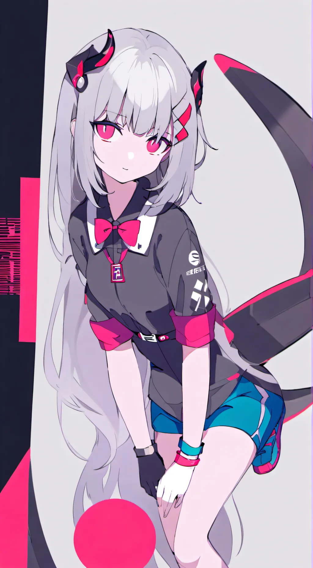 ai character: Error X Elliot  background