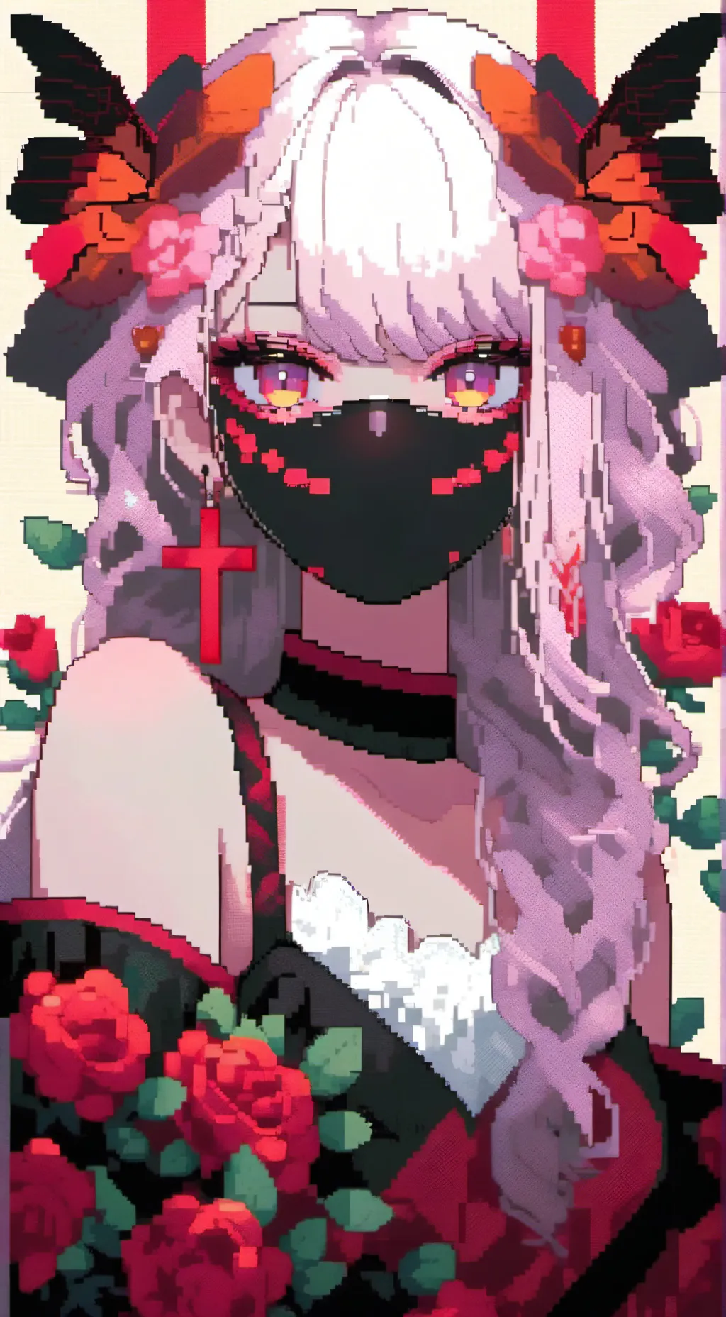 ai character: mha demon  background