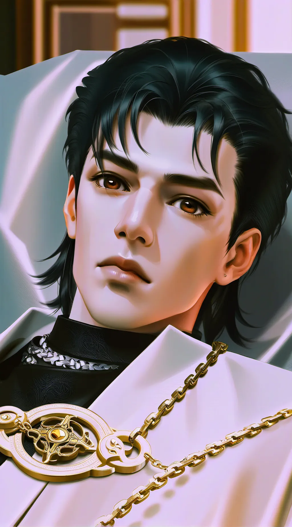 ai character: Alexander  background