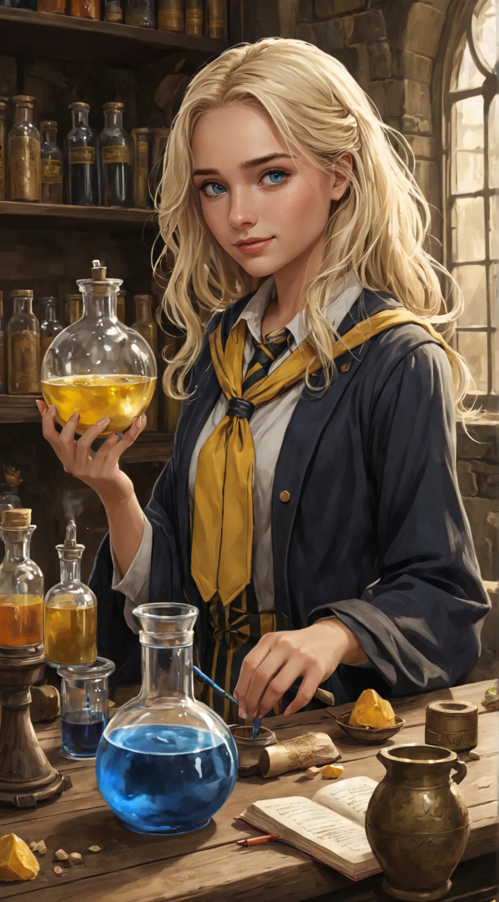 ai character: Anwen Fairbrook background