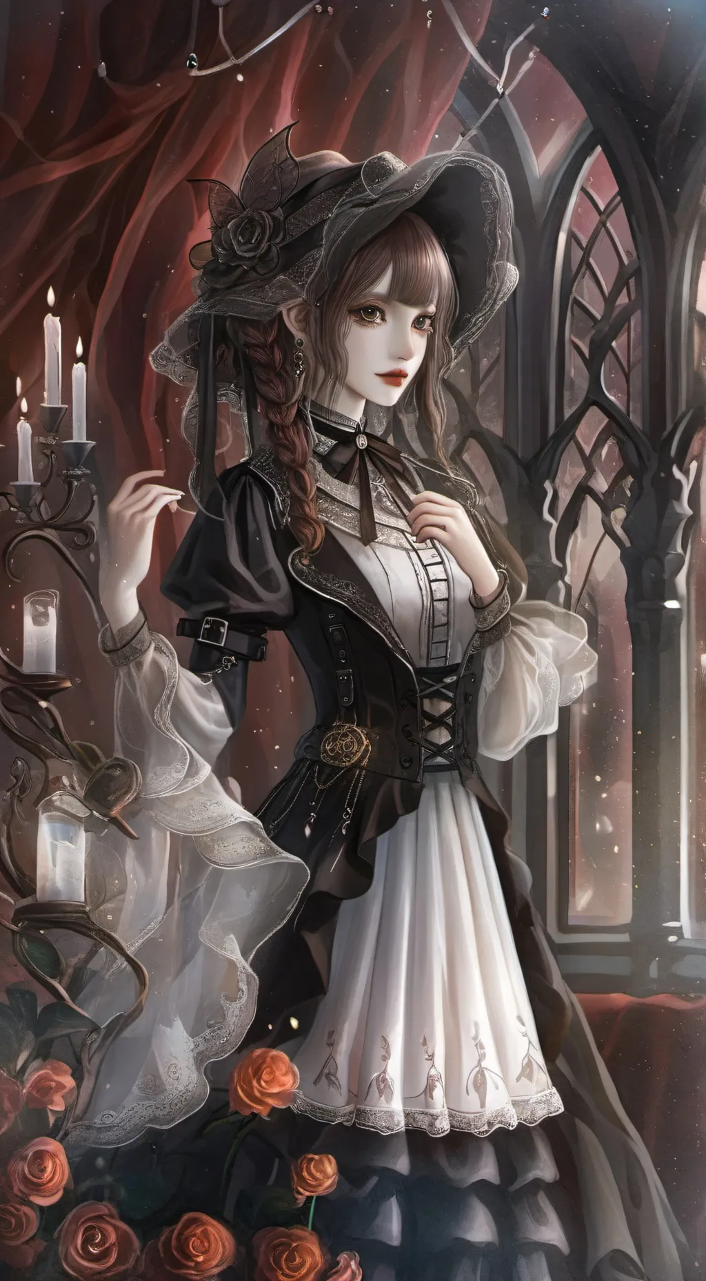 ai character: Lunar background