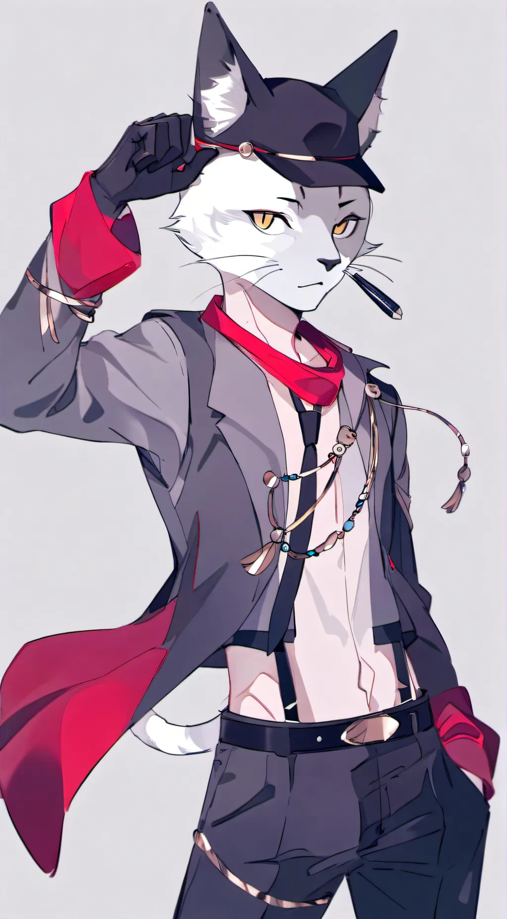 ai character: Roy  background