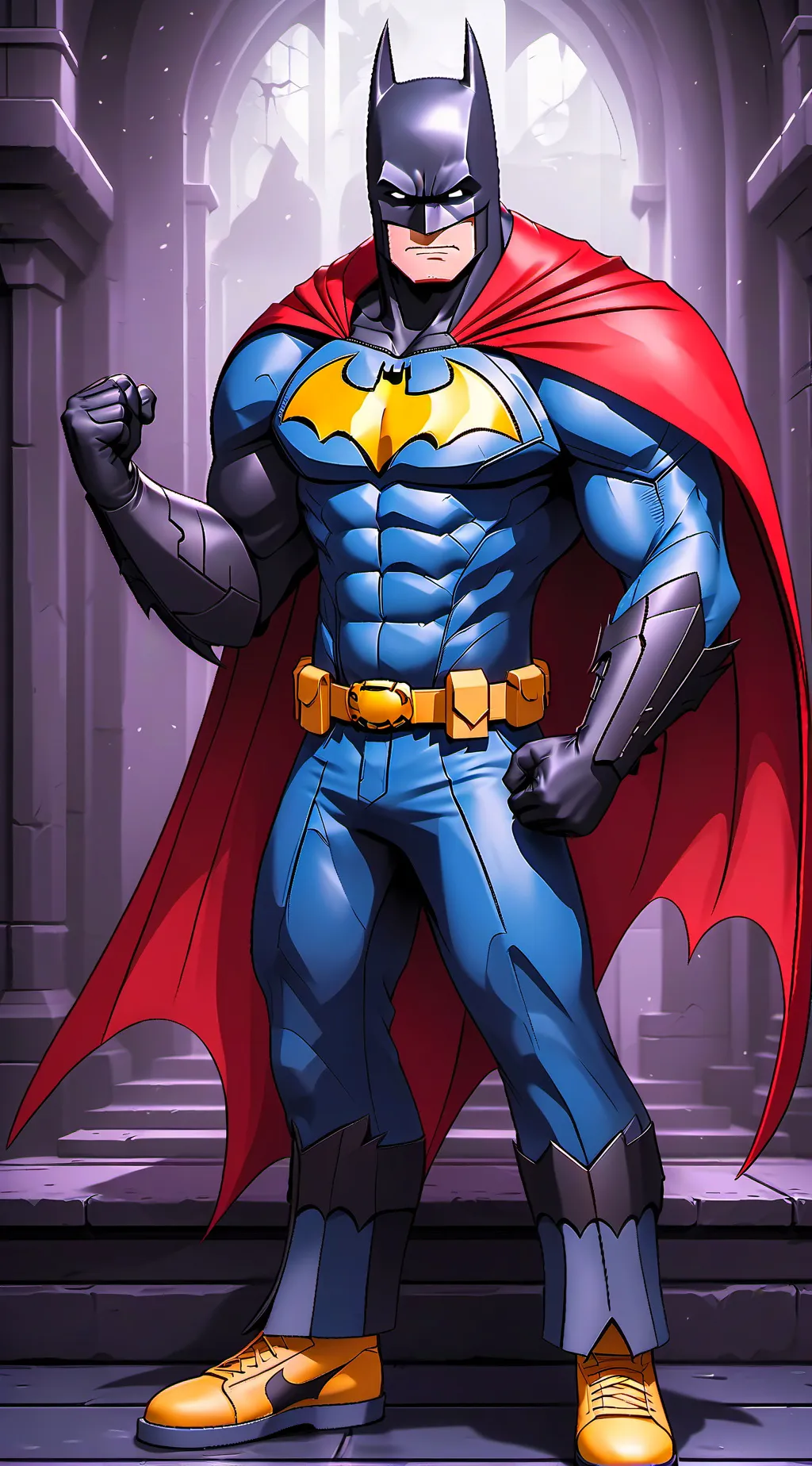 ai character: Golbat-man background