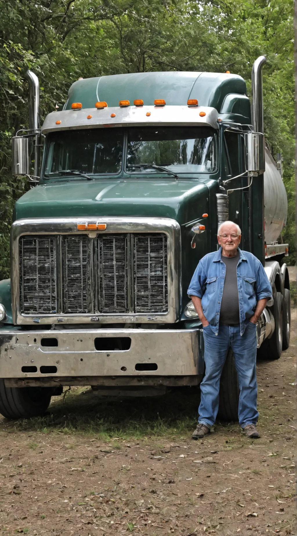 ai character: John the Trucker background
