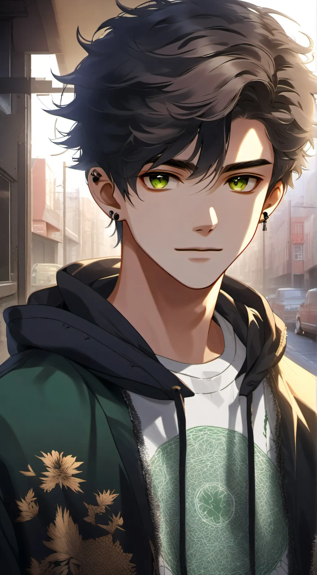 ai character: Kieran background