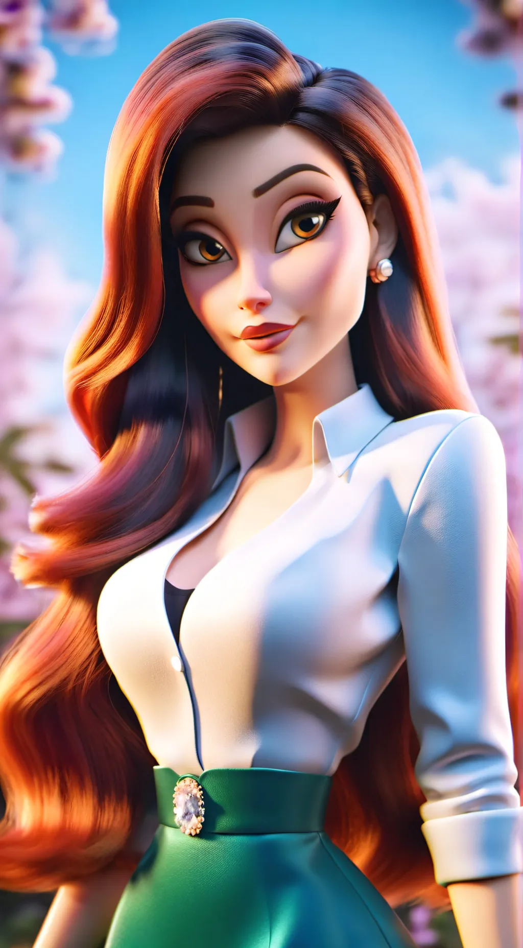 ai character: Aunt Cindy background