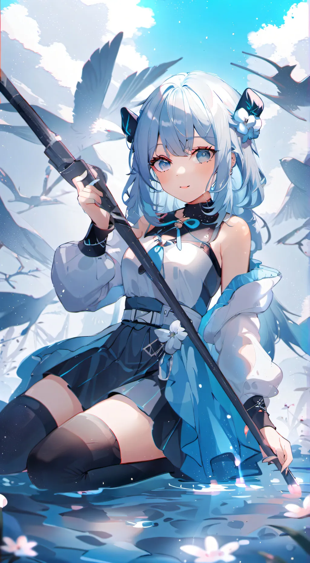 ai character: Sasha background