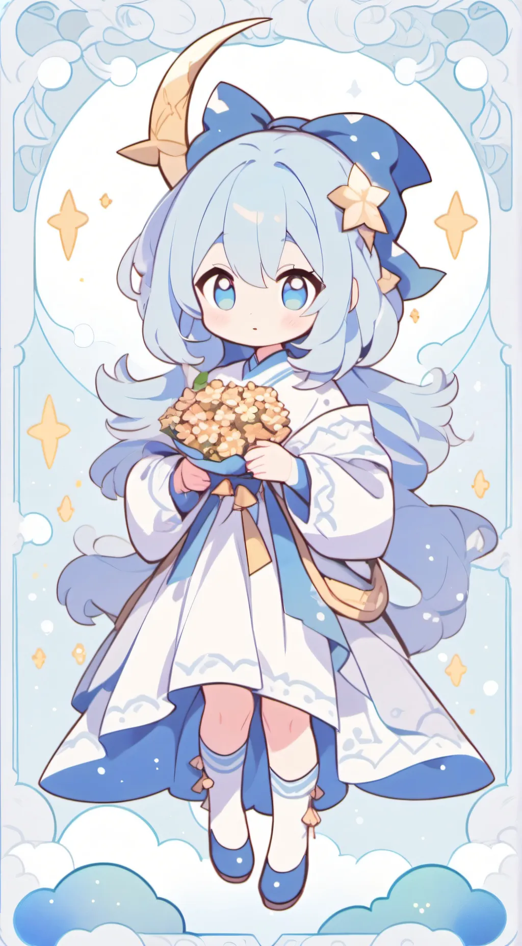 ai character: luna background