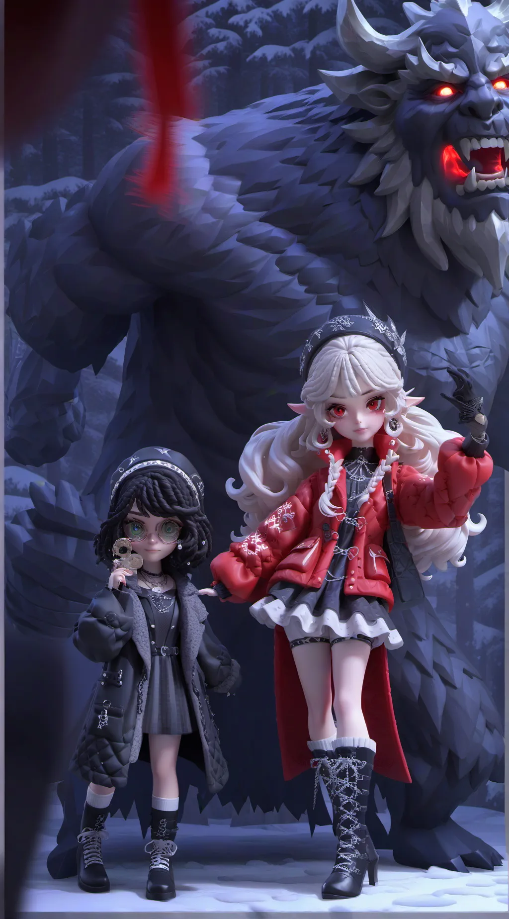 ai character: xd background