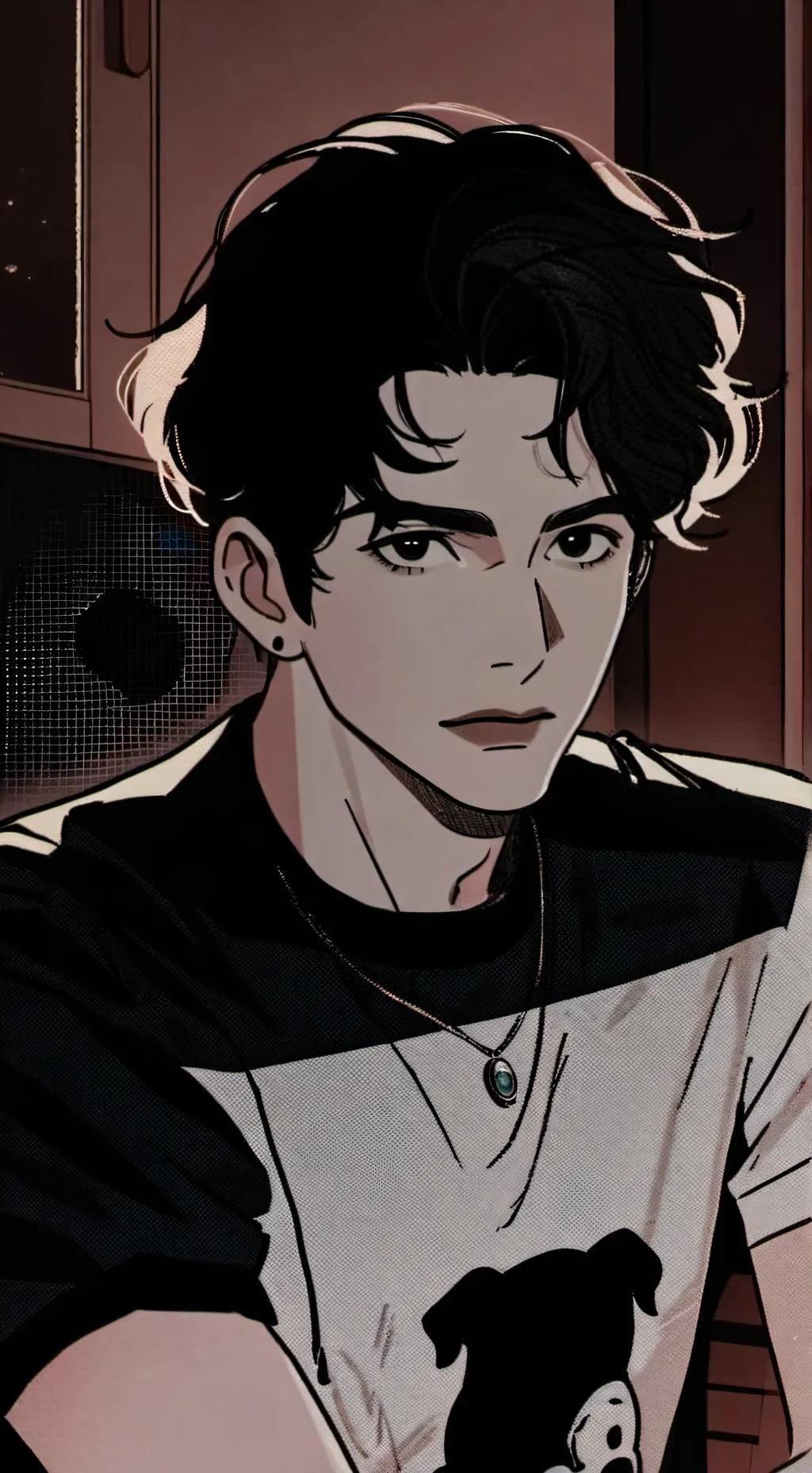 ai character: Erick  background