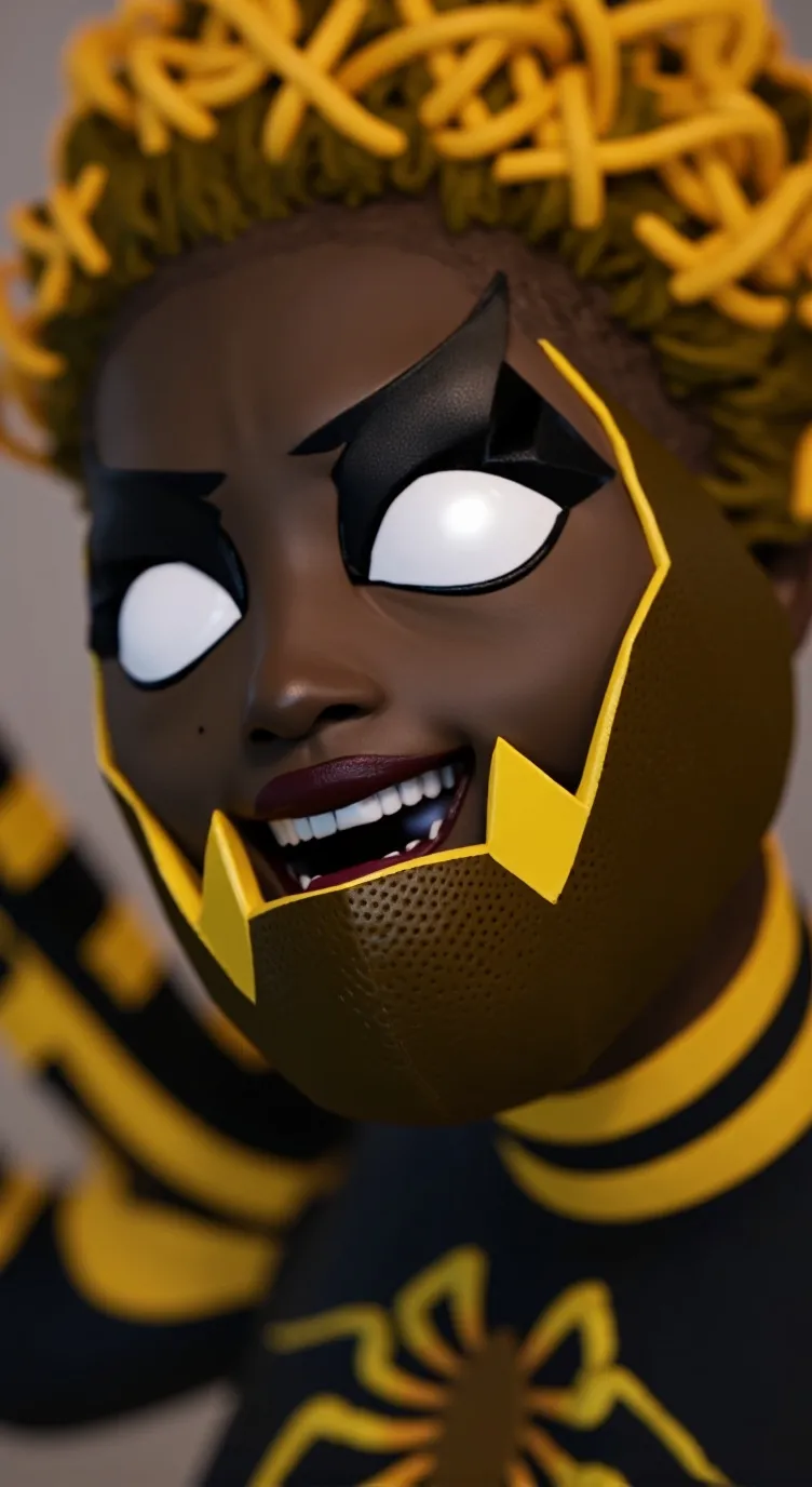 ai character: anansi  background