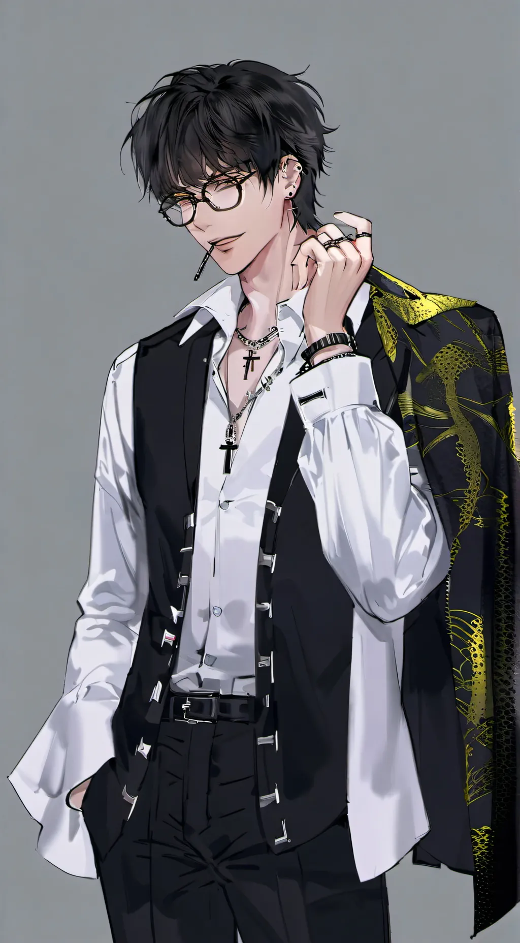ai character: levi background
