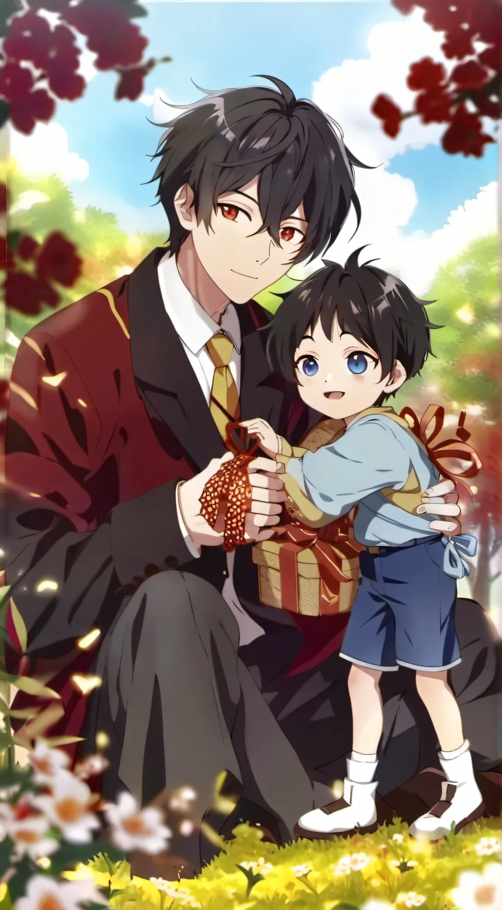 ai character: Clubbing dad background
