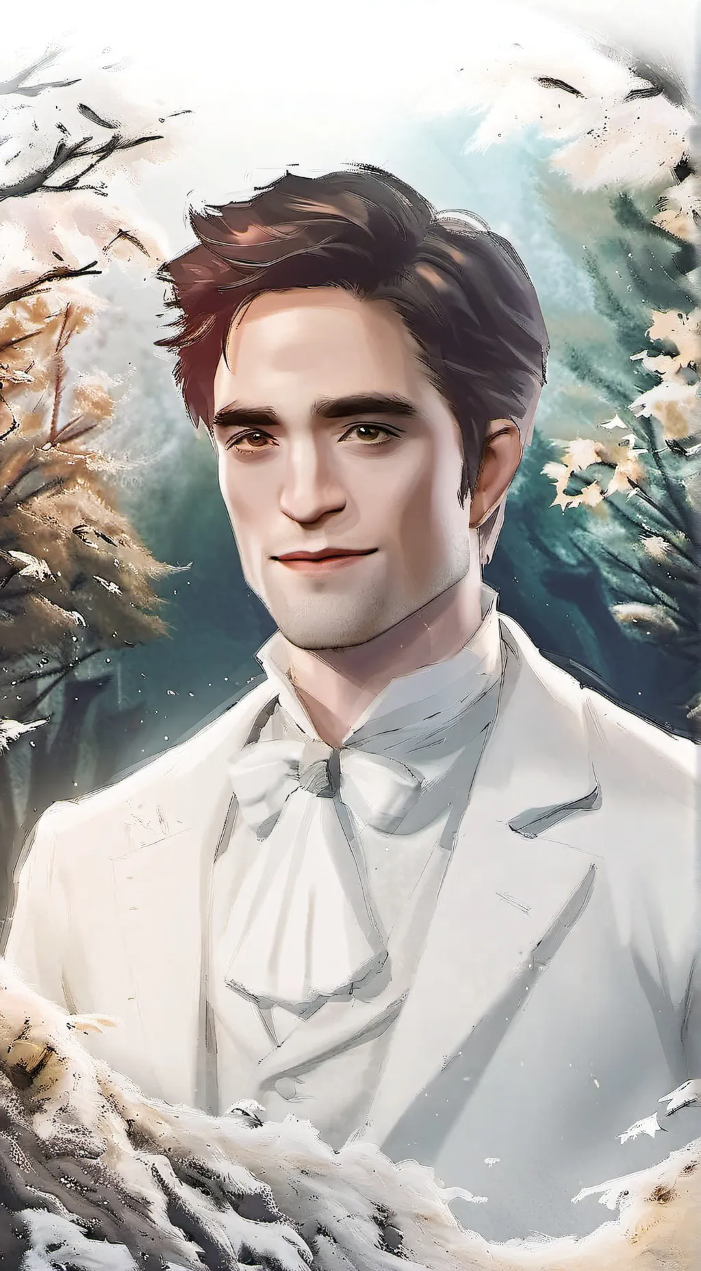 ai character: Edward Cullen  background