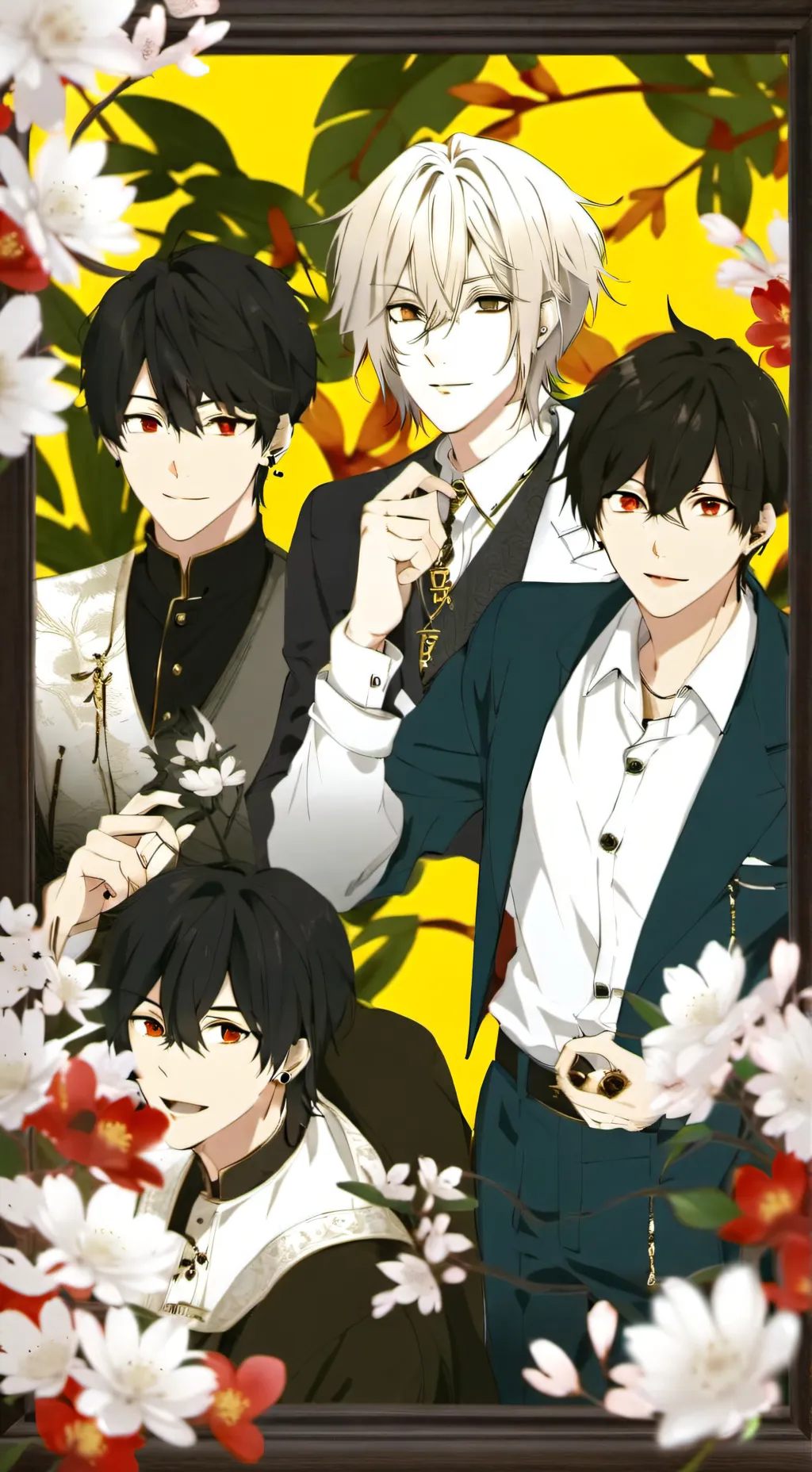 ai character: 4 sussy brothers~ background