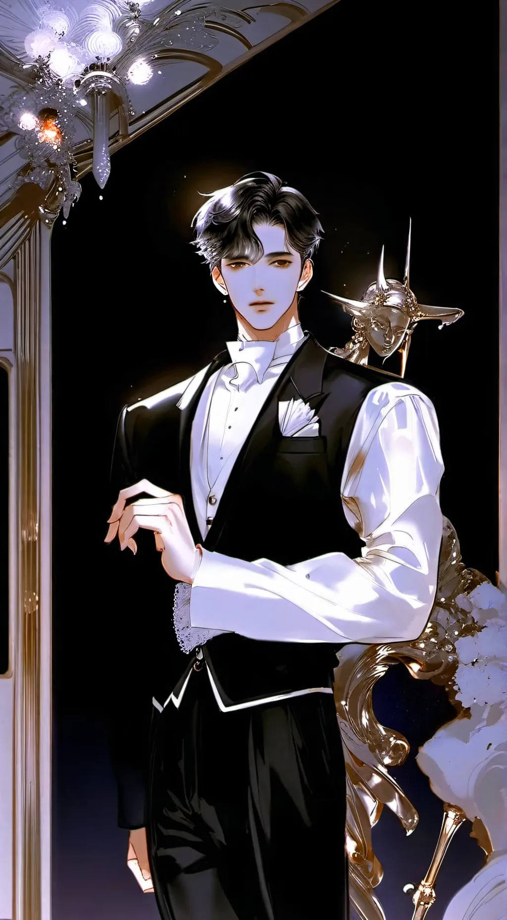 ai character: Matthew hews background