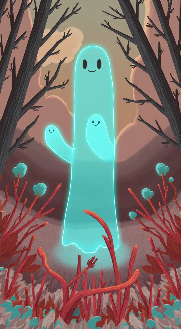ai character: Nightmare sans background