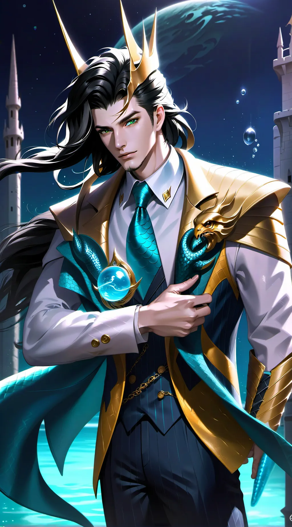 Talkie AI - Chat with King Poseidon 