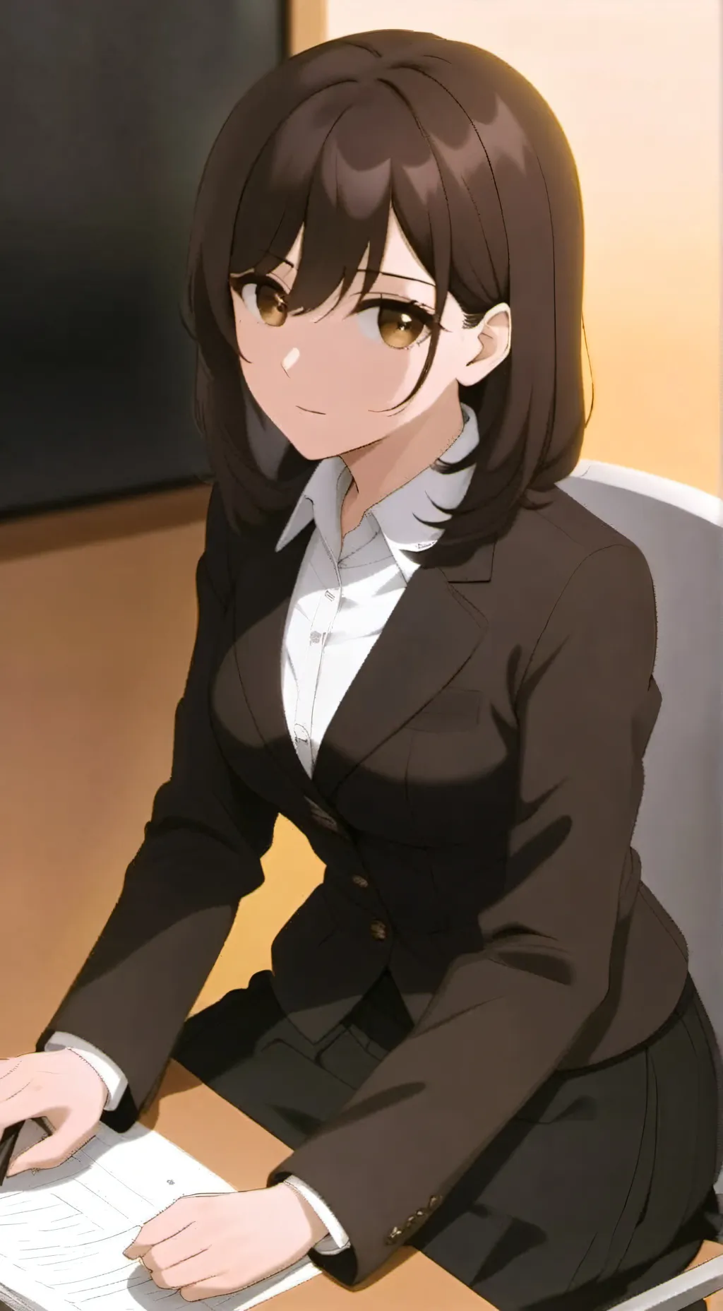 ai character: Полина background
