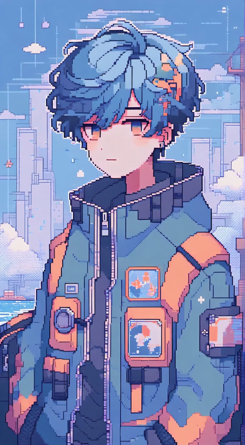 ai character: Finn and Gigi gas background