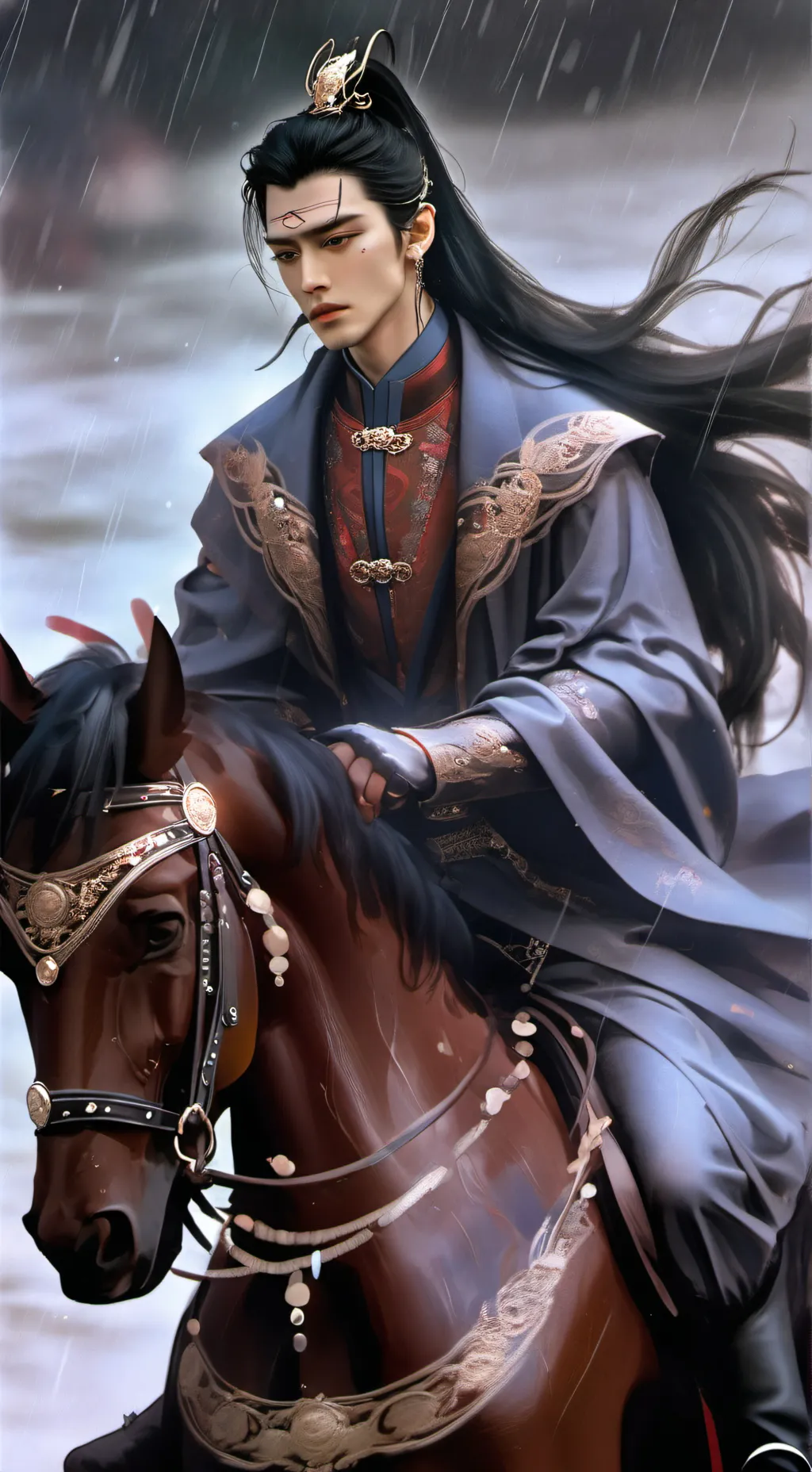 ai character: (Han Wei | 韩伟) background