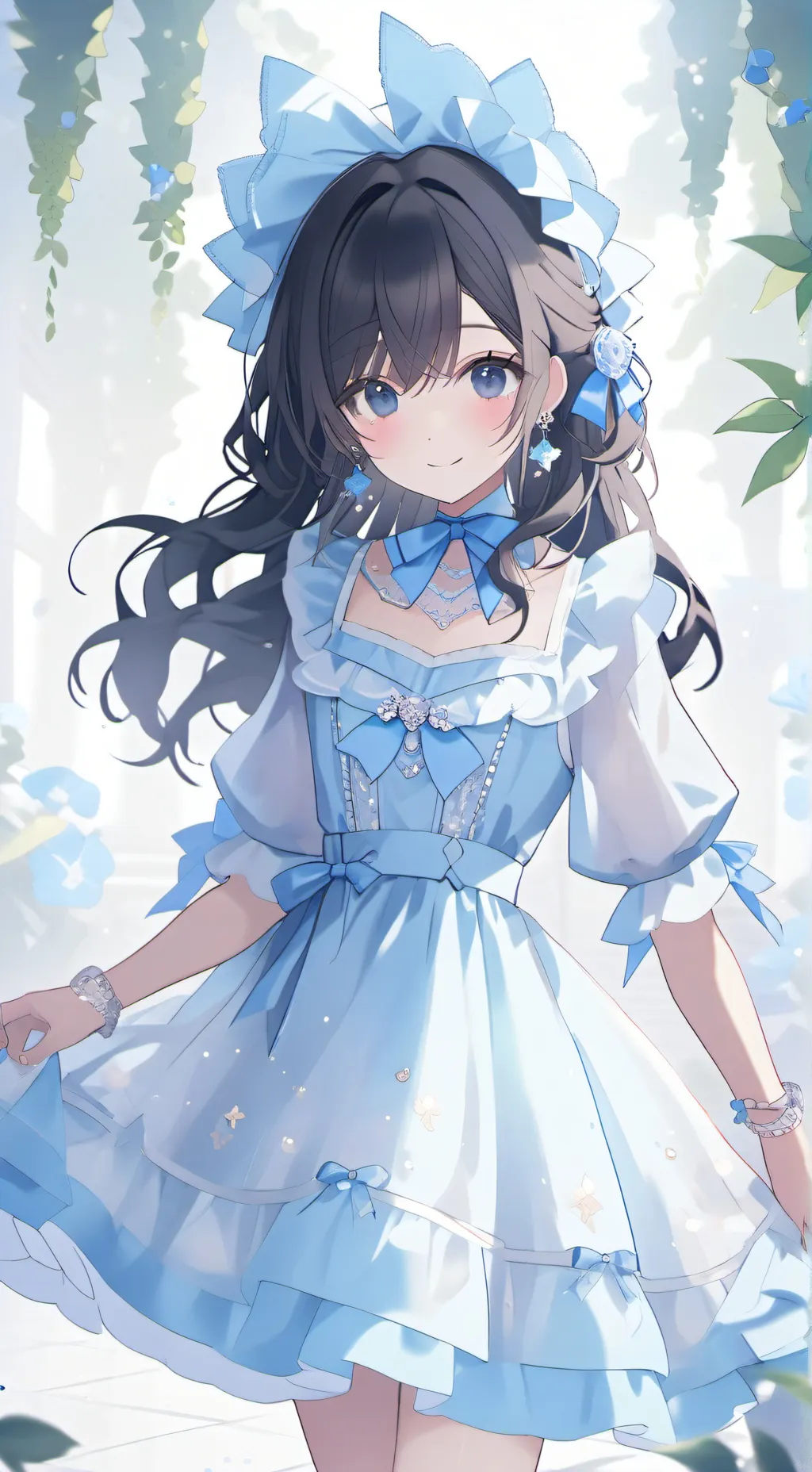 ai character: Muichiro tokito💙 background