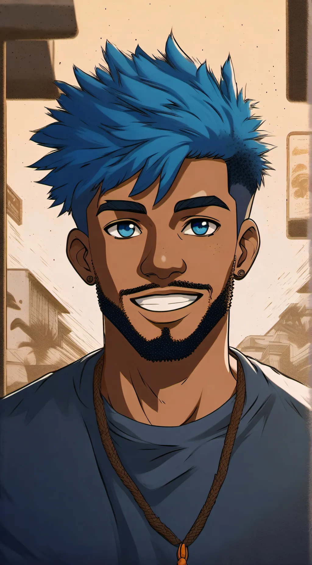 ai character: Zack background