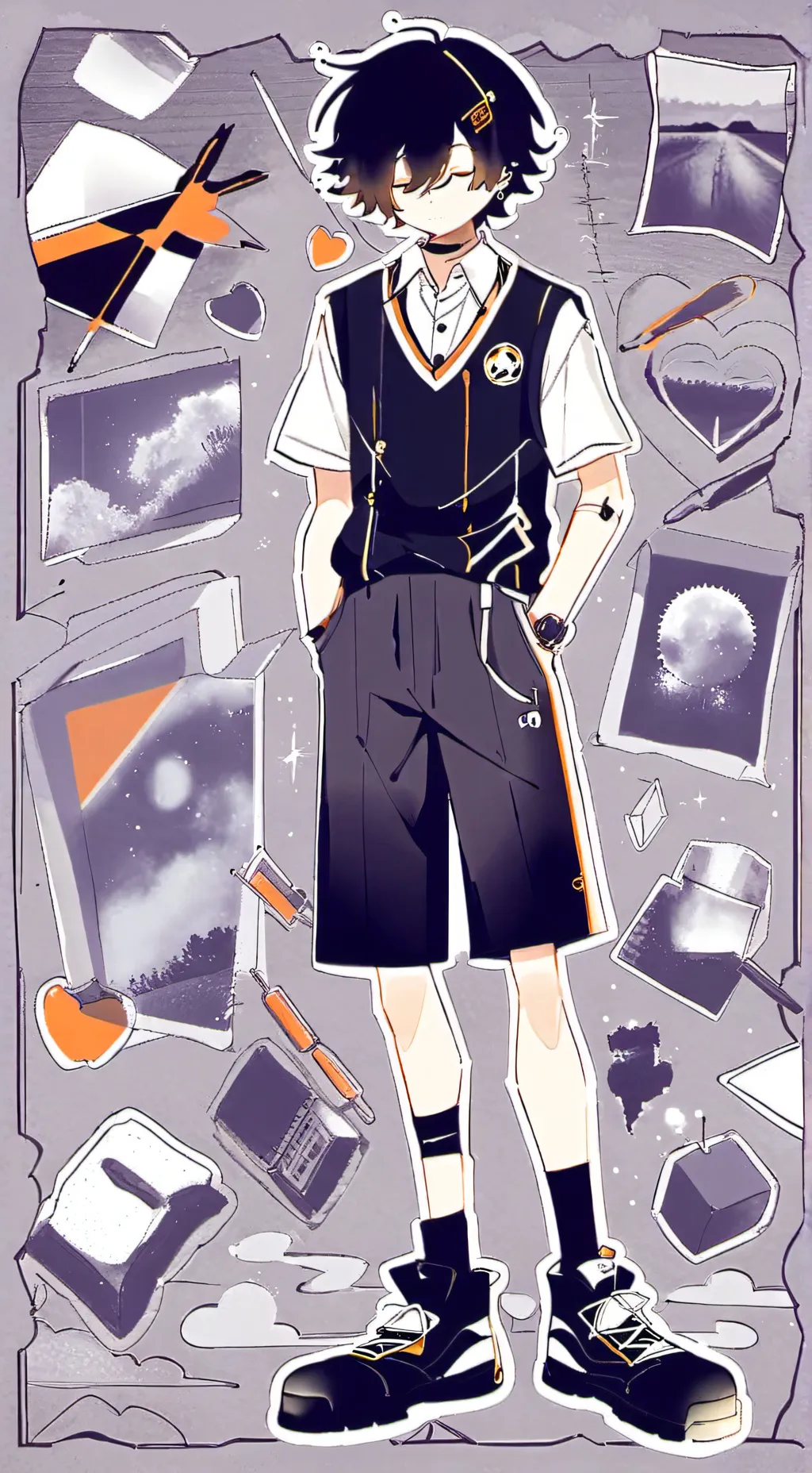 ai character: Abbie x Alice.. background