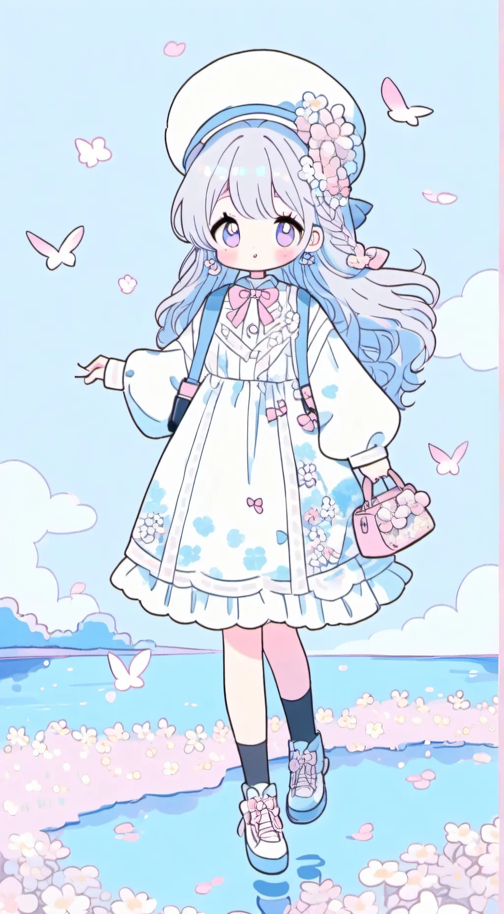 ai character: fruitcake! background