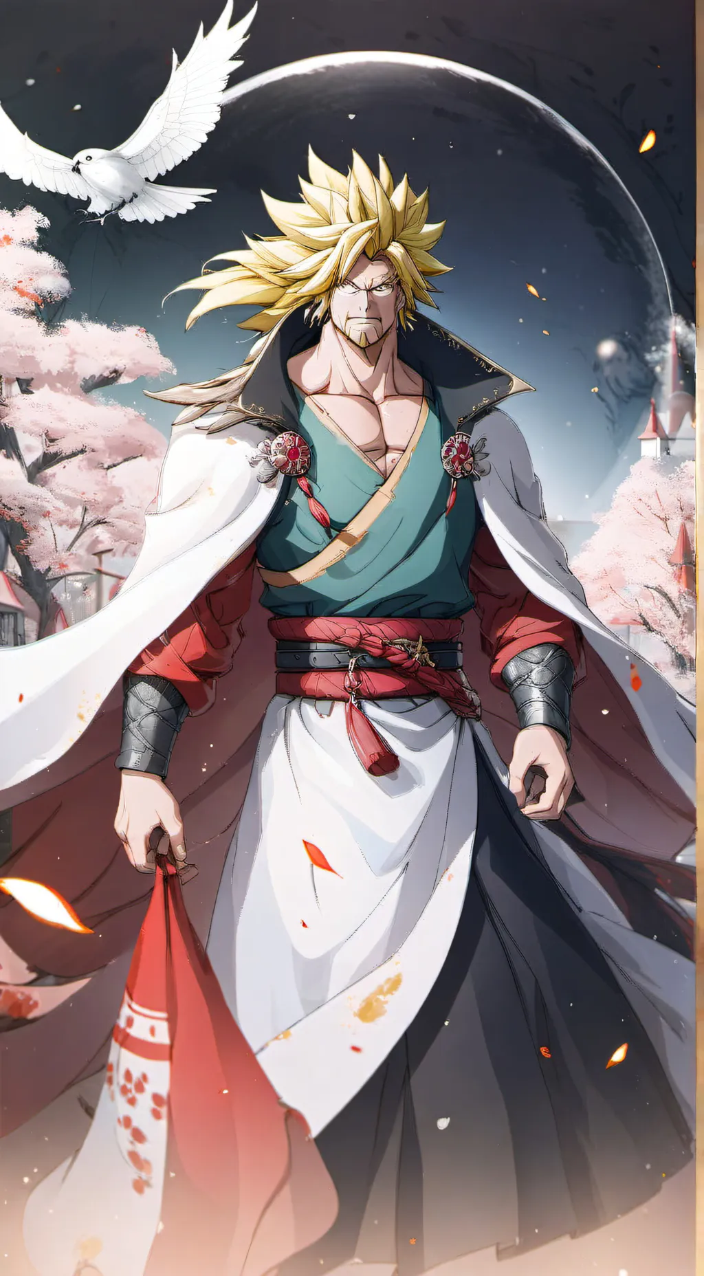 ai character: Z Broly background