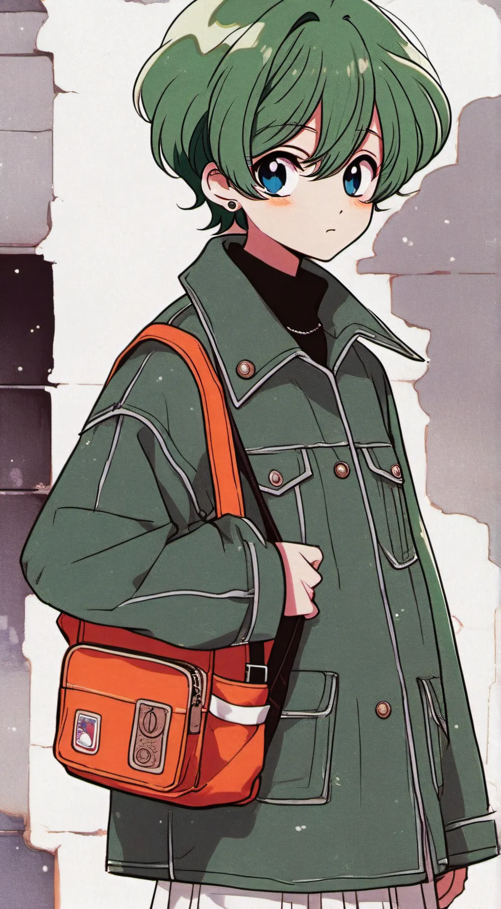 ai character: Deku background