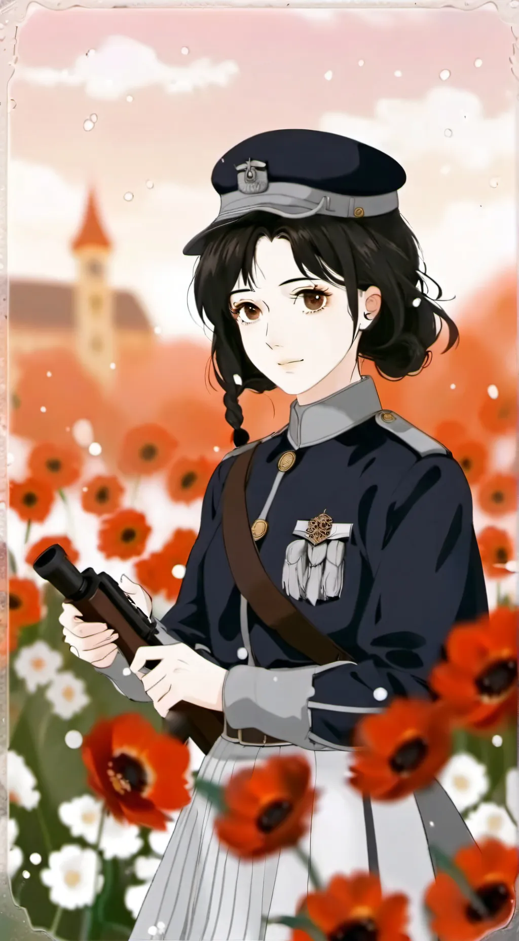 ai character: German Soldier background