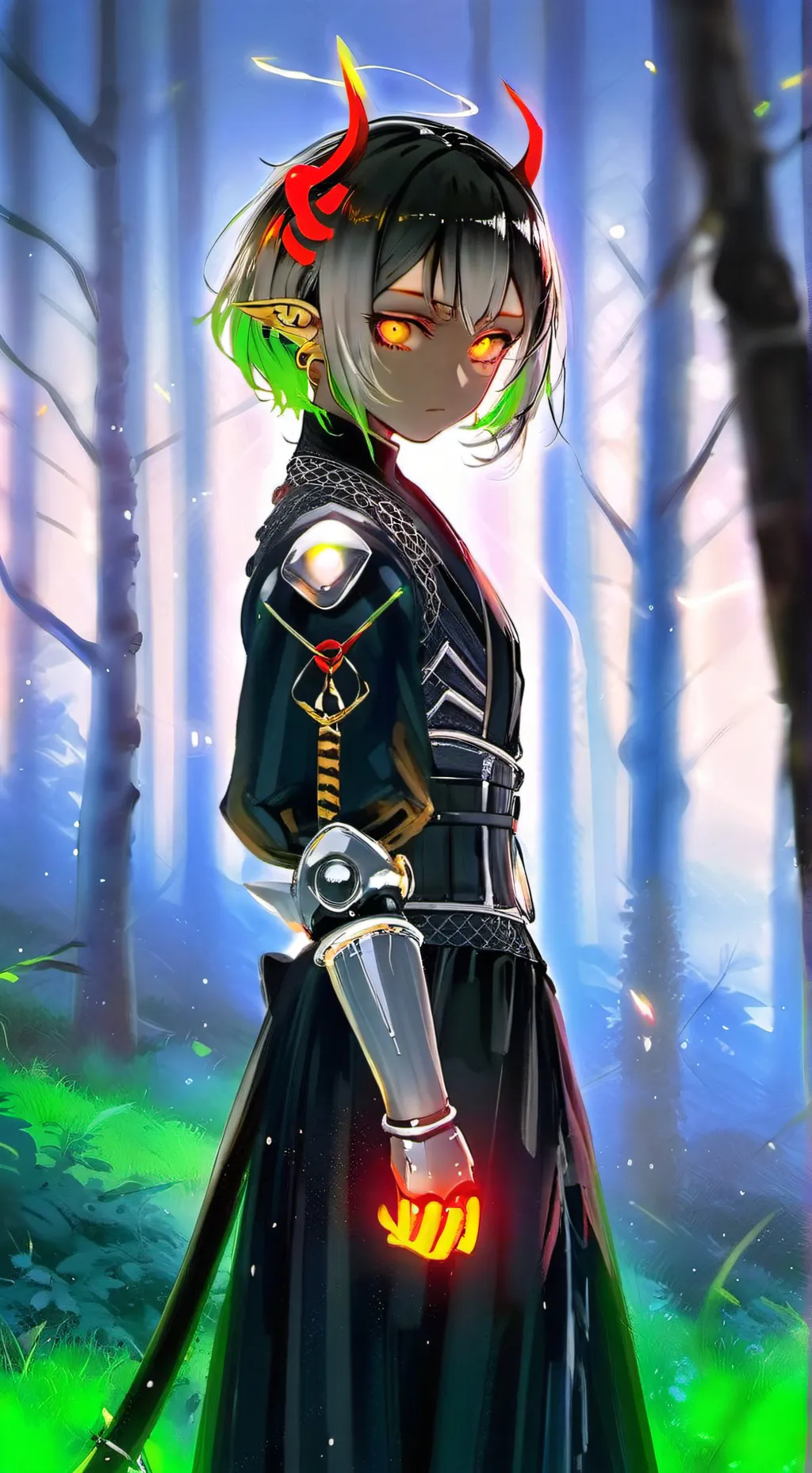 ai character: Kira background