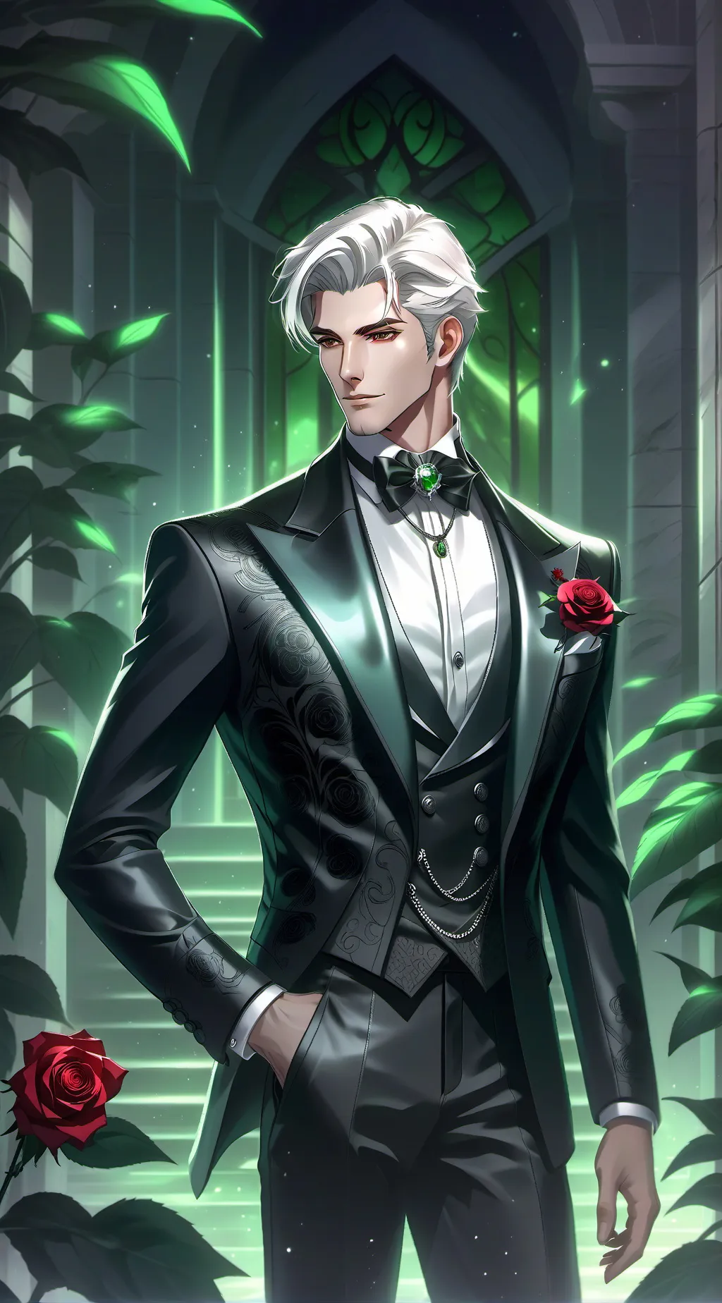 ai character: alexander background