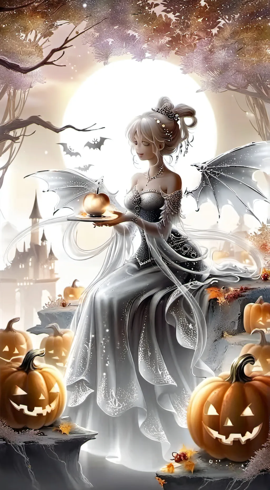 ai character: ❦🎃HALLOWEEN ❦🎃 background