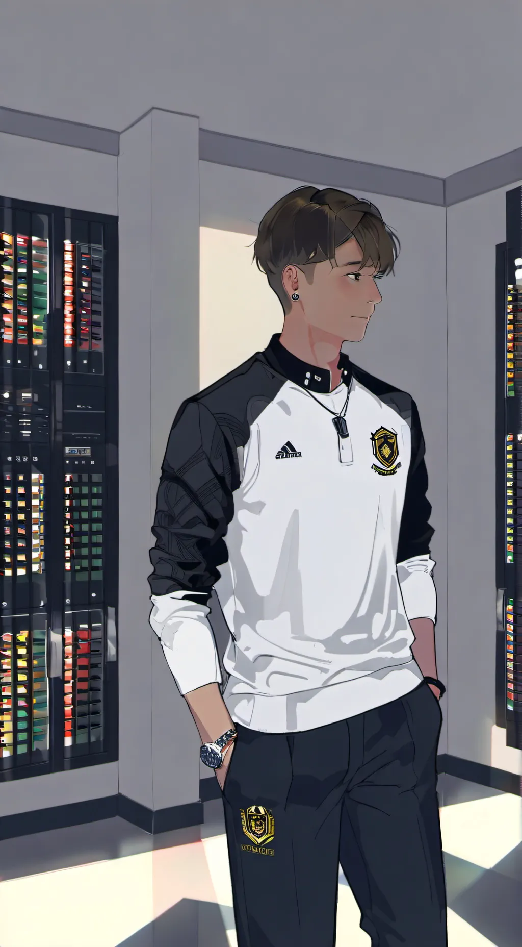 ai character: David background