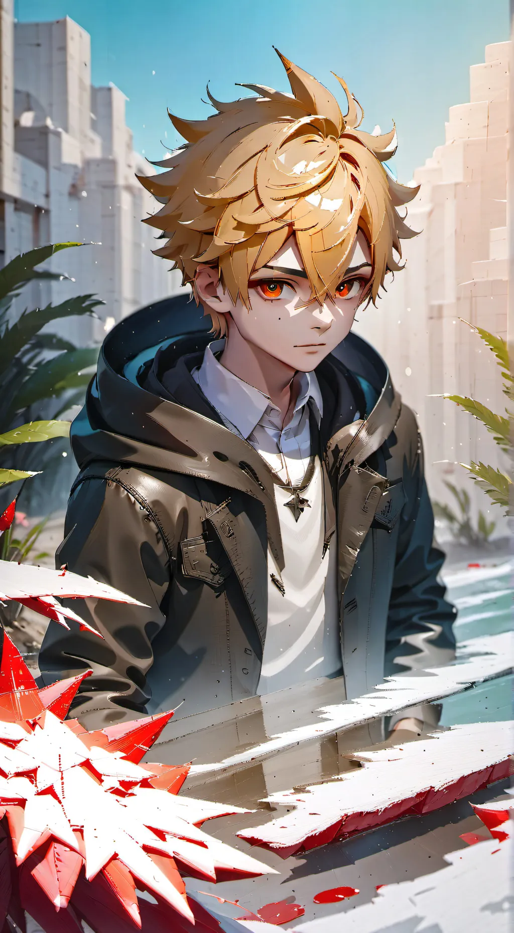 ai character: Class 1-A, My AU background