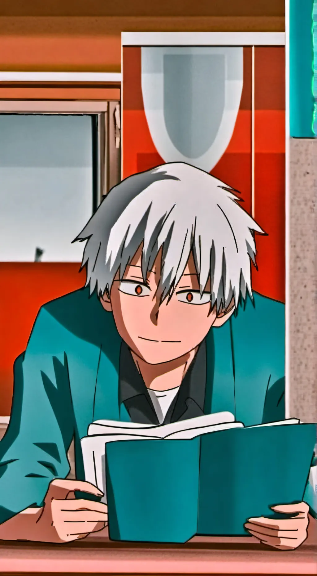 ai character: BNHA (por fin) background