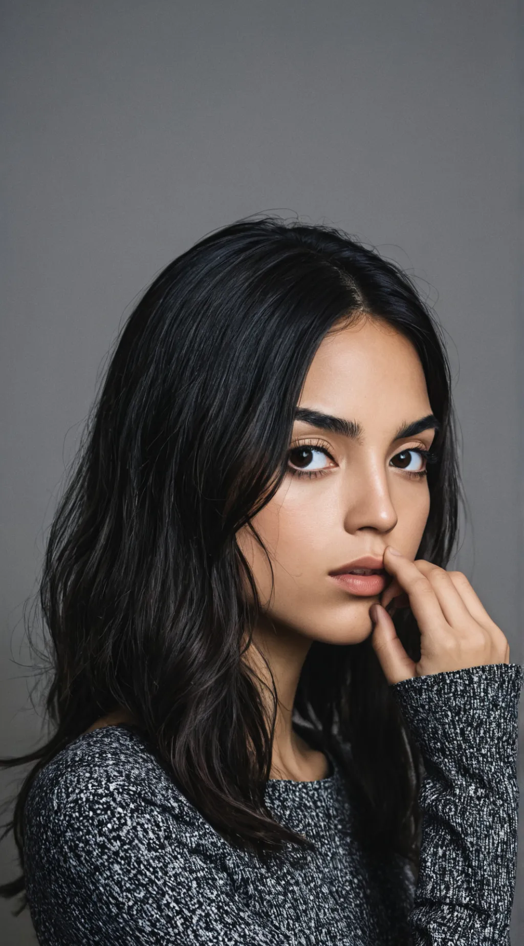 ai character: Melissa Barrera background