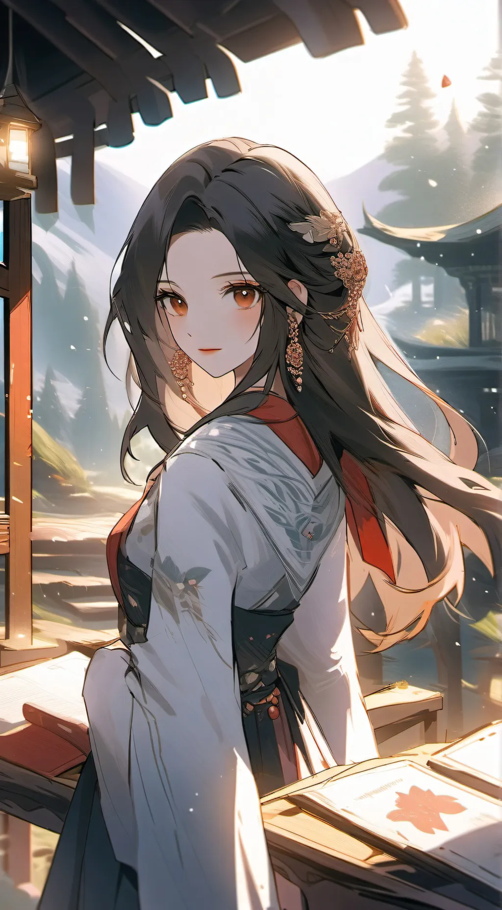 ai character: Ria background