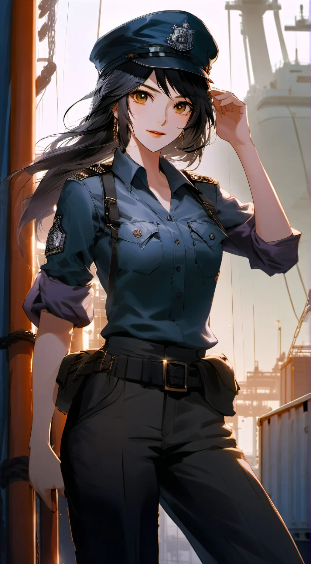 ai character: Leonora Ladner background