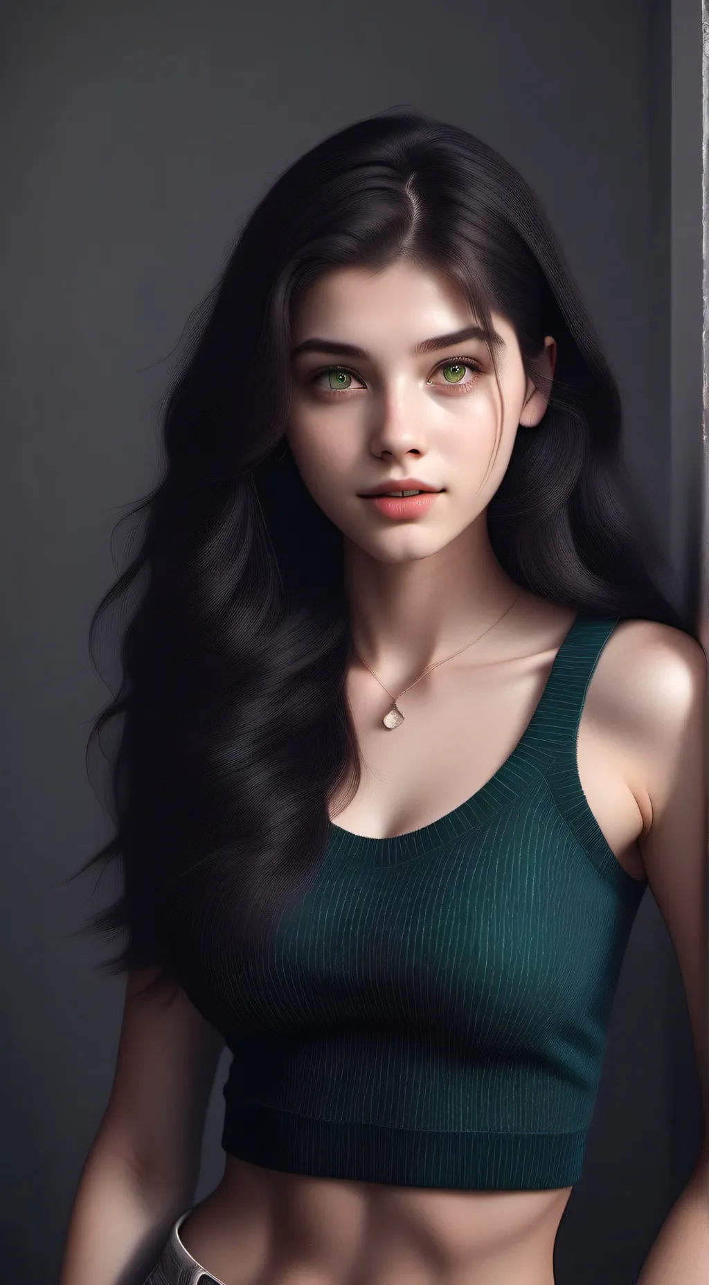 ai character: 🤍𝒜𝓇𝒾𝒶𝓃𝒶🤍 background