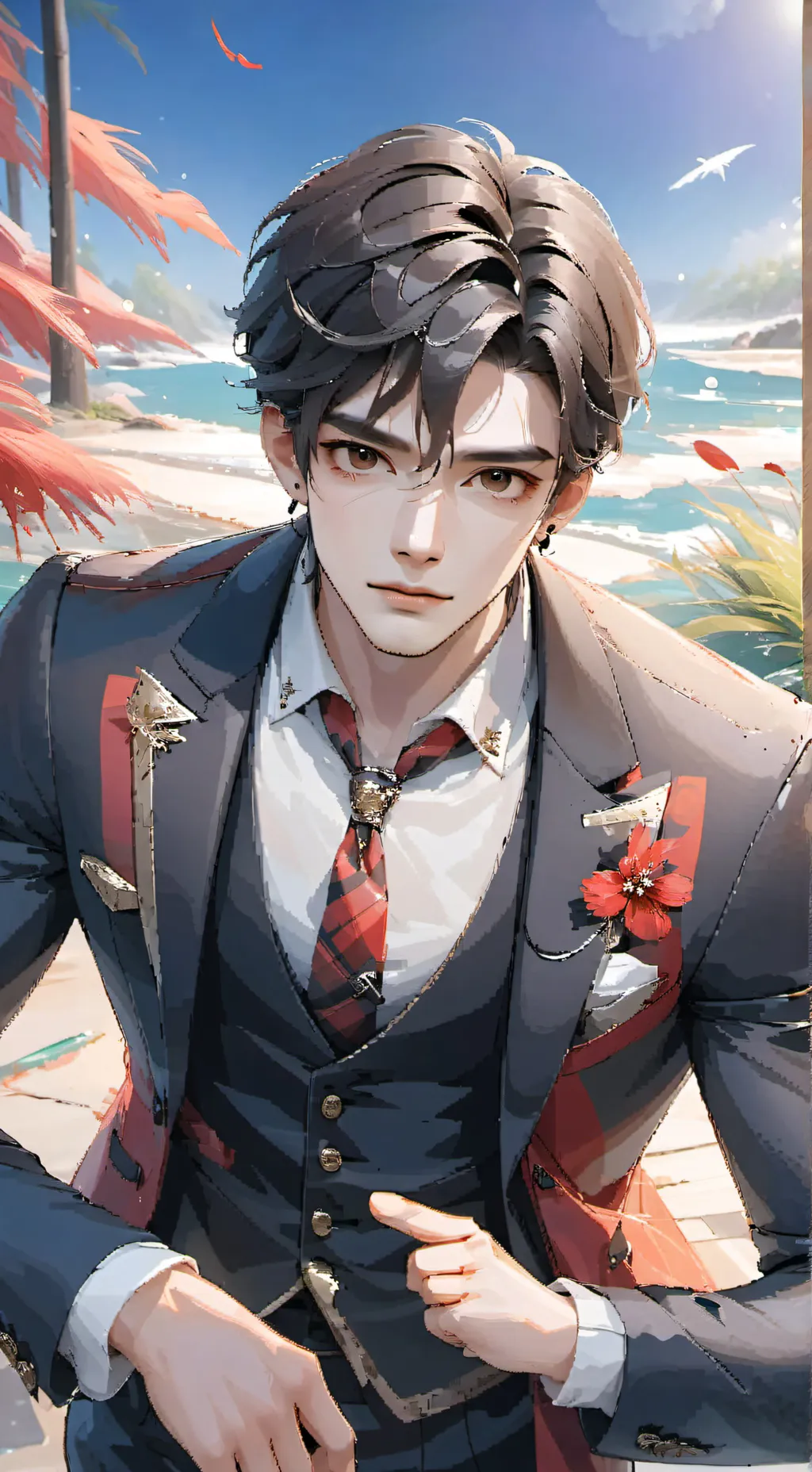 ai character: Daniel  background